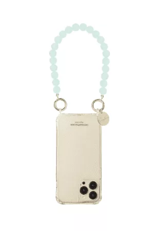 LA COQUE FRANCAISE Women Rings - Flore Chain 30cm Resin Carabiners - Matte Blue