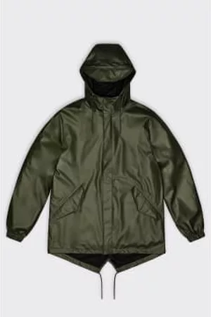 Rains Men Blazers - Fishtail Jacket - Evergreen