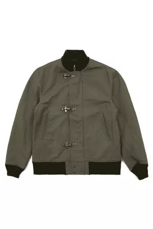 ENGINEERED GARMENTS Men Blazers - Deck Jacket Olive Cotton Double Cloth