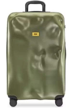Crash Men Luggage - Large olive icon suitcase
