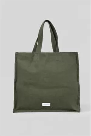 Les pensionnaires Women Sports Bags - Caper Large Organic Cotton Tote Bag
