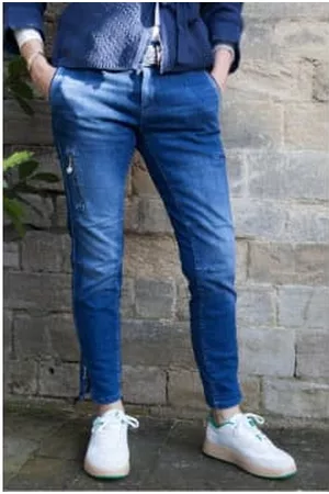 Mac Women Cargo Pants - Rich Cargo Jeans In Discreet Mid