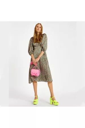 Essentiel Antwerp Women Printed & Patterned Dresses - Dilami Dress - Multi Leopard