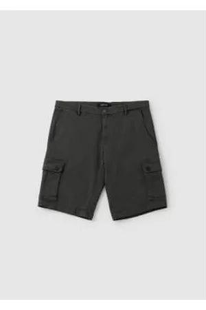 Replay Men Cargo Pants - Mens Vannie Cargo Shorts In Moss