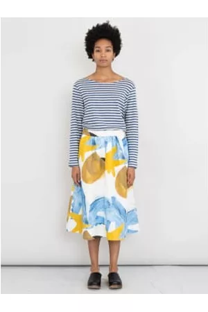 Folk Women Printed Skirts - Full Seam Skirt In Void Print