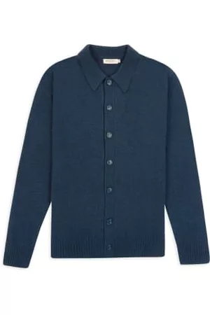 Burrows & Hare Women Sweatshirts - Collared Knitted Cardigan