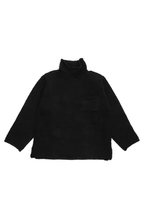 NIGEL CABOURN Men Turtleneck Sweaters - Wool Roll Neck Black