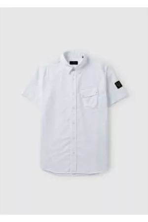Belstaff Men Short sleeved Shirts - Men's Pitch Short Sleeve Shirt In