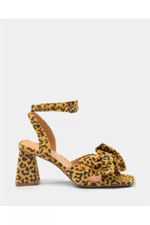 Anorak Women Heeled Sandals - Sofie Schnoor Leopard Print Sandals Stiletto