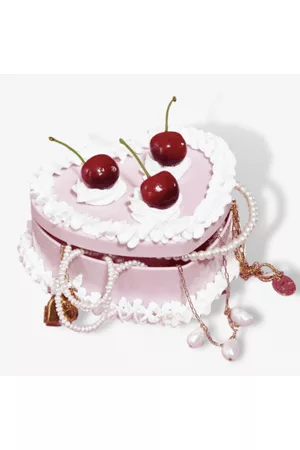 The Letteroom Women Jewelry - Handmade Fake Cake Jewellery Box