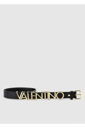 VALENTINO Women Belts - Women's Emma Winter Logo Belt In Nero
