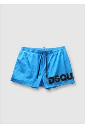 Dsquared2 Men Swim Shorts - Mens Written Logo Swimshorts In