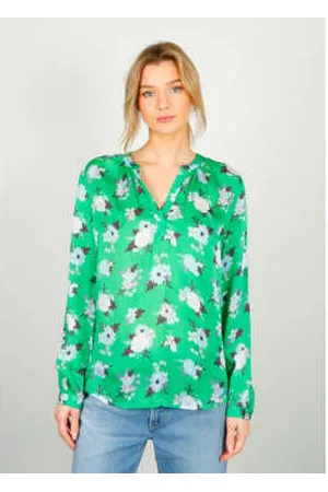 Primrose Park London Women Shirts - Sandy Open Shirt Blooms