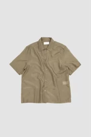 BERNER KUHL Men Short sleeved Shirts - Wander Shirt Cosi Lawn Olive