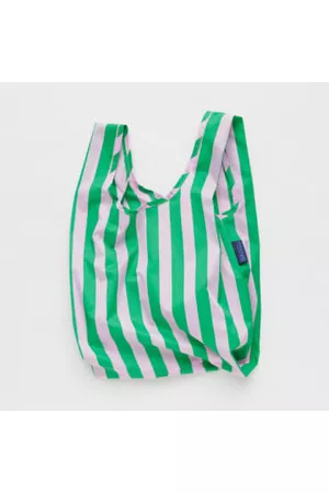 Baggu Wallets - Green Awning Stripe Baby Size Reusable Bag