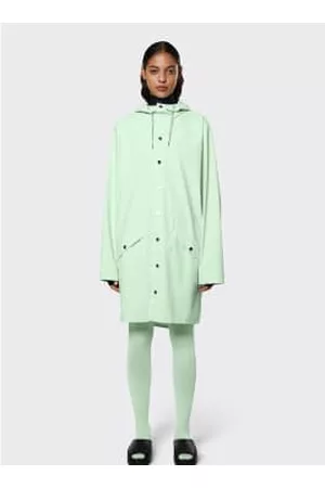Rains Women Waterproof Jackets - Impermeable largo - mineral