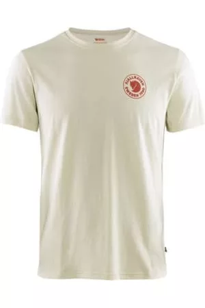 Fjällräven Men Short Sleeved T-Shirts - 1960 Logo T-Shirt - Chalk