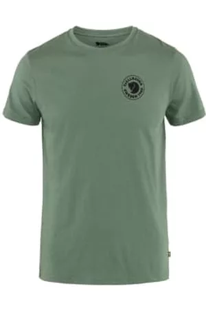 Fjällräven Men Short Sleeved T-Shirts - 1960 Logo T-Shirt - Patina