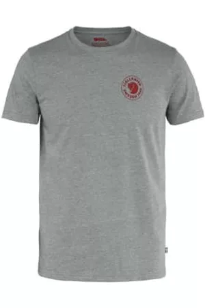 Fjällräven Men Short Sleeved T-Shirts - 1960 Logo T-shirt - Melange