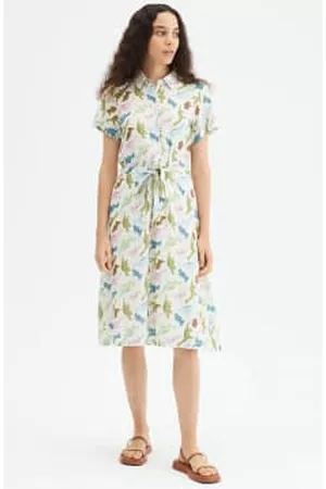 Compañía fantástica Women Printed & Patterned Dresses - Jurasic Print Dress 41002