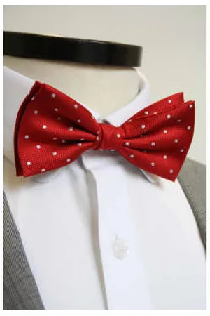 Knightsbridge Neckwear Men Bow Ties - Micro Polka Dot Pre-tied Silk Bow Tie