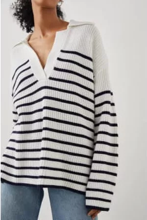 Rails Women Sweaters - Harris Jumper Navy Stripe