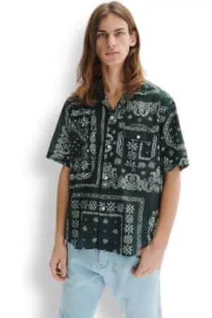 Delikatessen Women Short sleeved Shirts - Short Sleeve Shirt Bandana Print