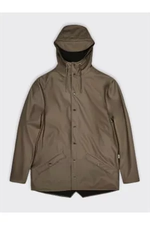 Rains Women Rainwear - Short Jacket In Wood