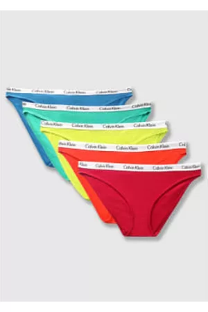 Calvin Klein Women Underwear - Womens Pride Logo Tape Bikini Underwear 5 Pack In Pride Combo