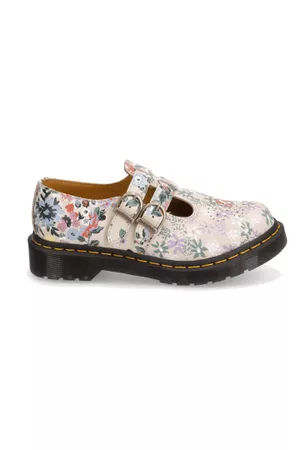 Dr. Martens Women Floral shoes - Mary Jane Floral Parchment Beige Sandal