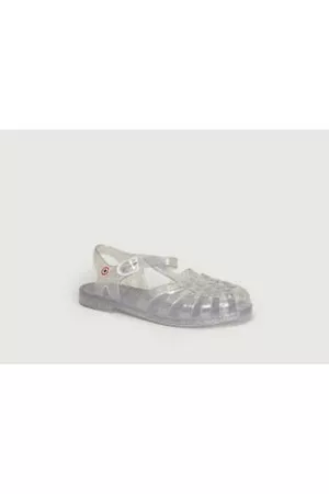 Méduse Women Flat Sandals - Silver Grey Sunmif Pvc Sandals