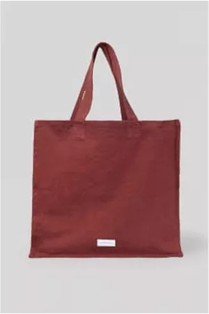 Les pensionnaires Women Wallets - Rust Large Organic Cotton Tote Bag