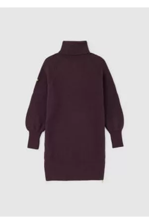 Barbour Women Knit & Sweater Dresses - International Womens Claremont Knitted Dress In Cherry