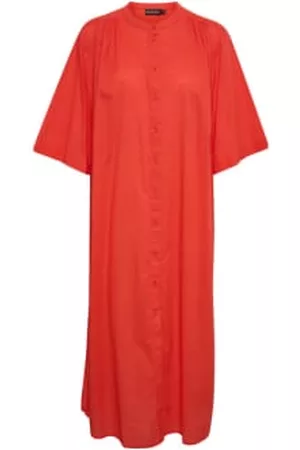 Soaked in Luxury Women Tunic Dresses - Slviga Kaftan Dress - Grenadine