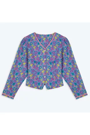 Lowie Women Floral Jackets - Linen Hyper Floral Unlined Jacket