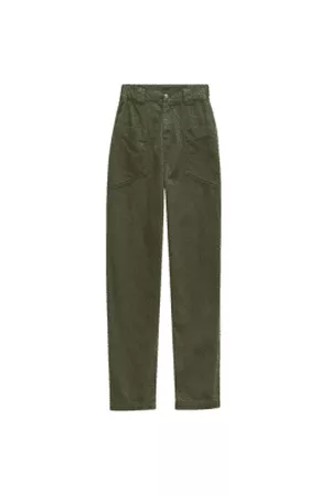 Yerse Women Straight Jeans - Cassie Trousers In Fir