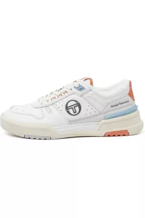 Sergio Tacchini Men Sneakers - Bb Court Lo Sneaker Seedpearl & Orange Clown