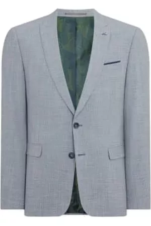 Remus Men Blazers - Mario Linen Effect Suit Jacket