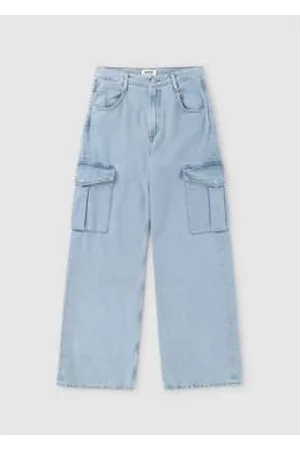 AGOLDE Women Cargo Pants - Womens Minka Cargo Jeans In Realm