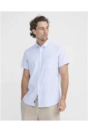 Holebrook Men Short sleeved Shirts - Light /white Thomas Shirt
