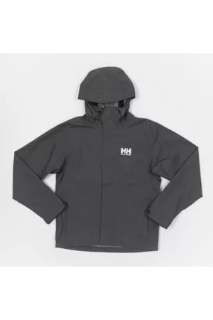 Helly Hansen Men Waterproof Jackets - Seven J Waterproof Jacket In Charcoal