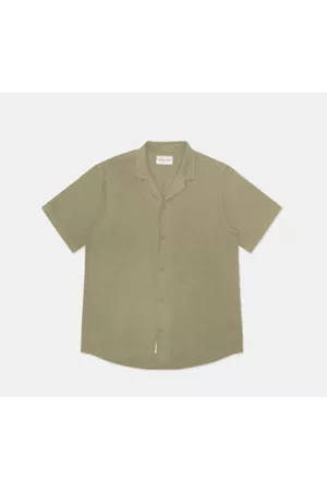 RVLT Men Short sleeved Shirts - Revolution | 3927 Short Sleeve Cuban Shirt | Light