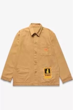 Service Works Canvas Coverall Jacket - Tan