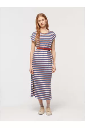 Nice Things Women Midi Dresses - Midi Striped Dress - Soft