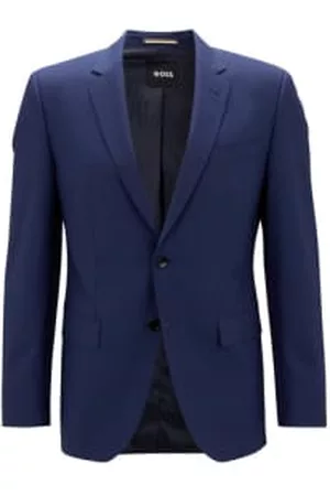 HUGO BOSS Men Blazers - Stretch Virgin Wool Slim fit Suit