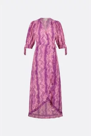 Fabienne Chapot Women Printed & Patterned Dresses - Sweet Snake Printed Channa Dress