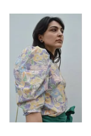 Louizon Women Tops - Funny Retro Print Top