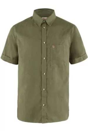 Fjällräven Men Short sleeved Shirts - Ovik Travel Shirt