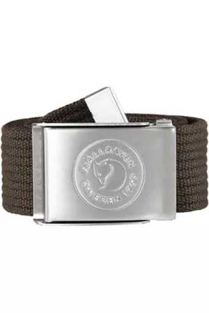 Fjällräven Men Belts - 1960 Logo Belt - Dark Olive