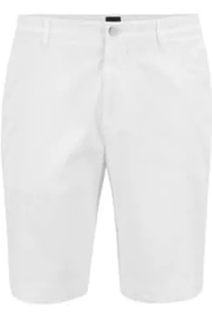 HUGO BOSS Men Skinny Pants - Stretch Cotton Slim Fit Slice Shorts